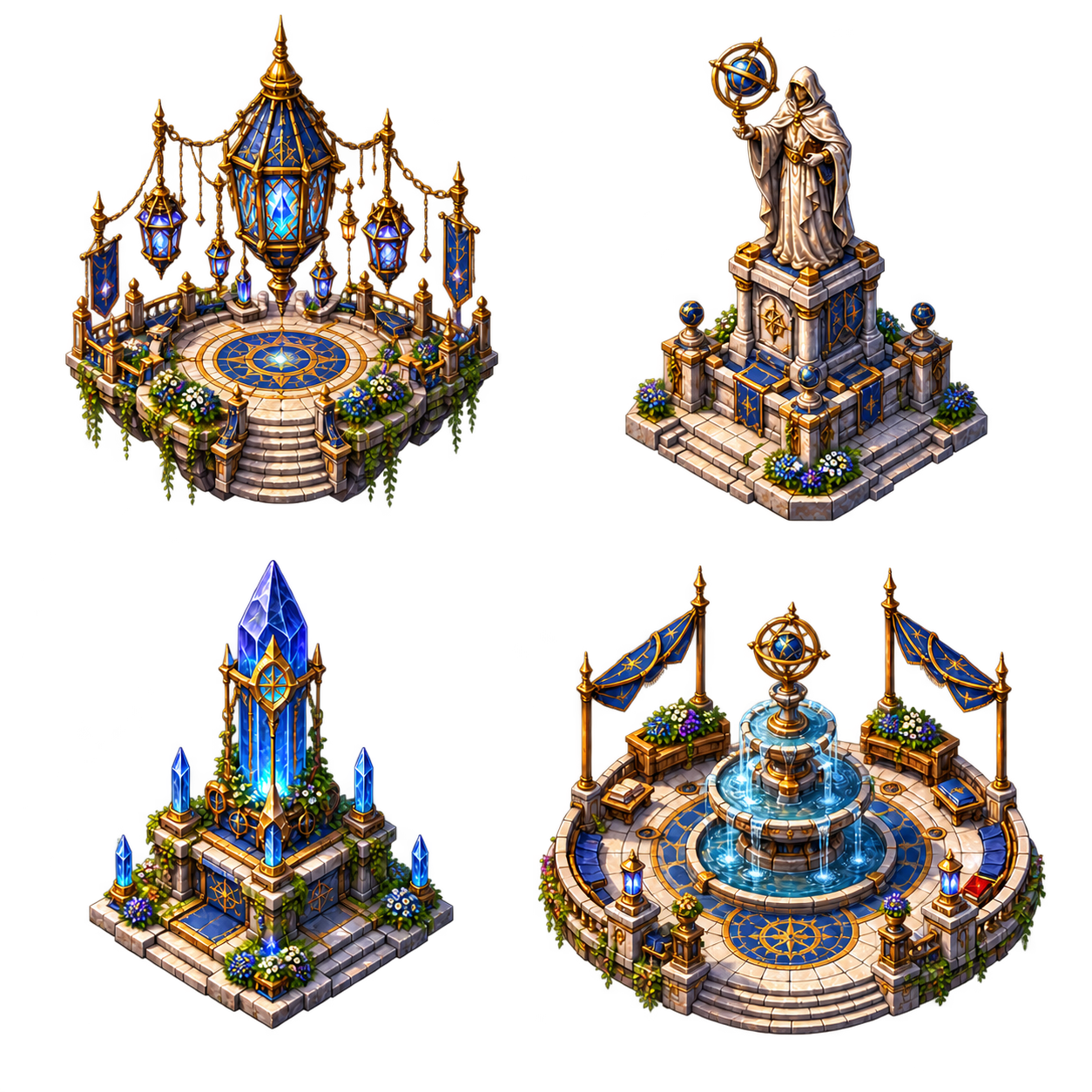 Altheria landmarks and scholarly monuments